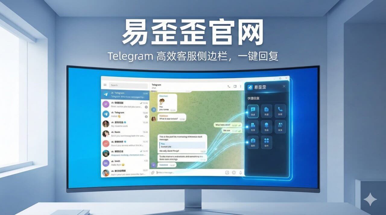 易歪歪多账号多开登录及对话框聚合管理界面截图