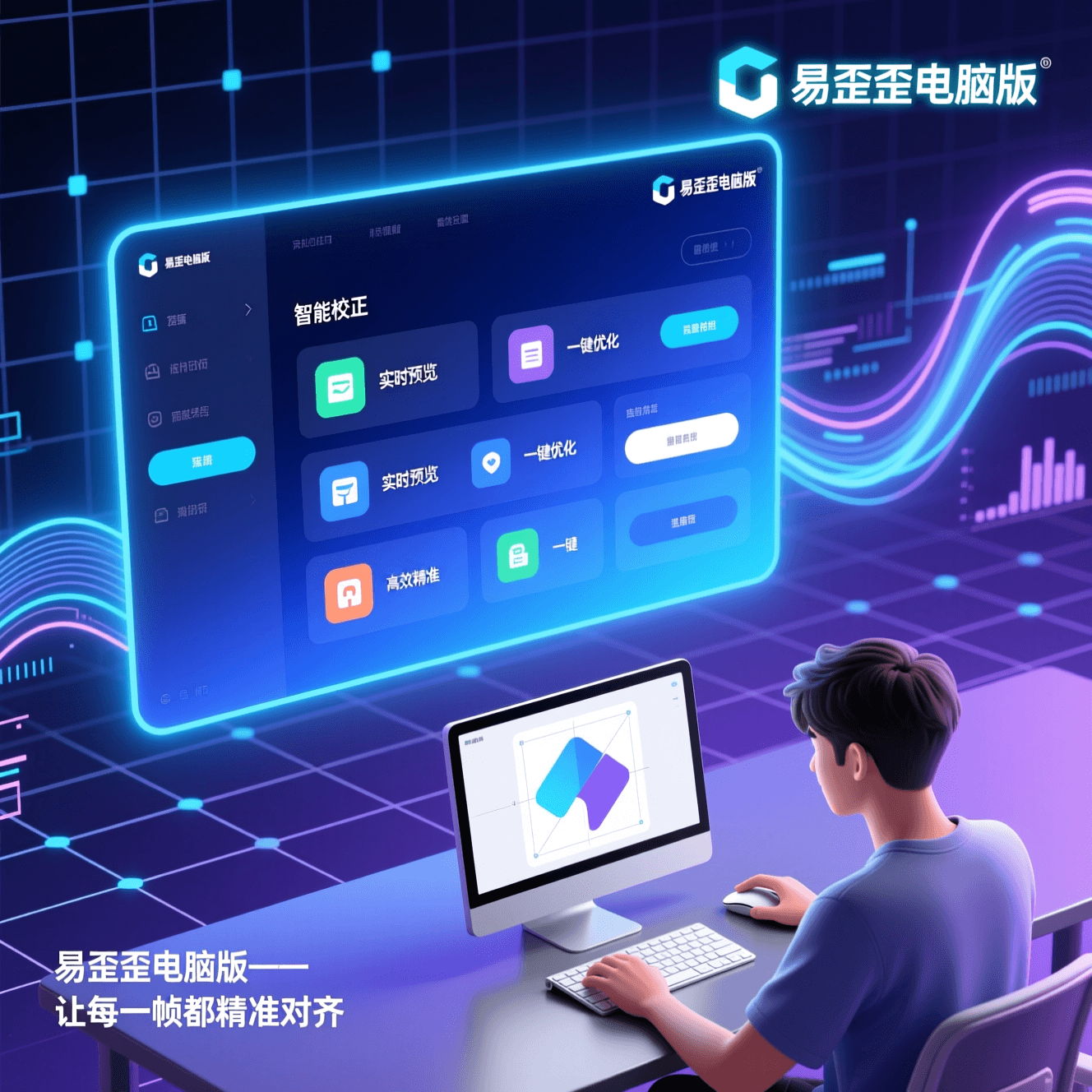 易歪歪跨平台多开独立会话进程管理与话术同步模块截图